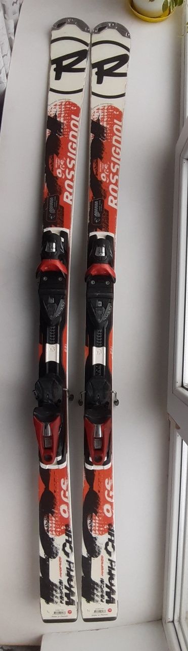 Лижі Rossignol 9gs. 168cm, radius 17, 118/72/100