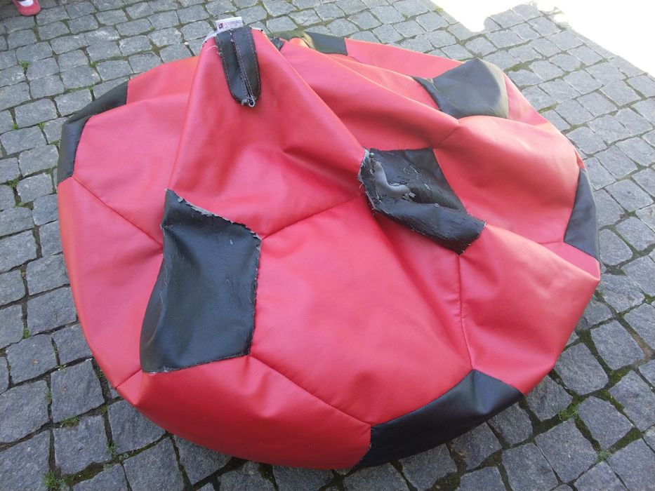 Пуф,на перетяжку,був в користуванні,