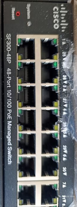 Коммутатор Cisco SB SF300-48P (SRW248G4P-K9-EU) 48-port 10/100