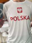 Koszulka kibica POLSKA sportowa 18 szt. Cena za 1 szt. M/L/XL