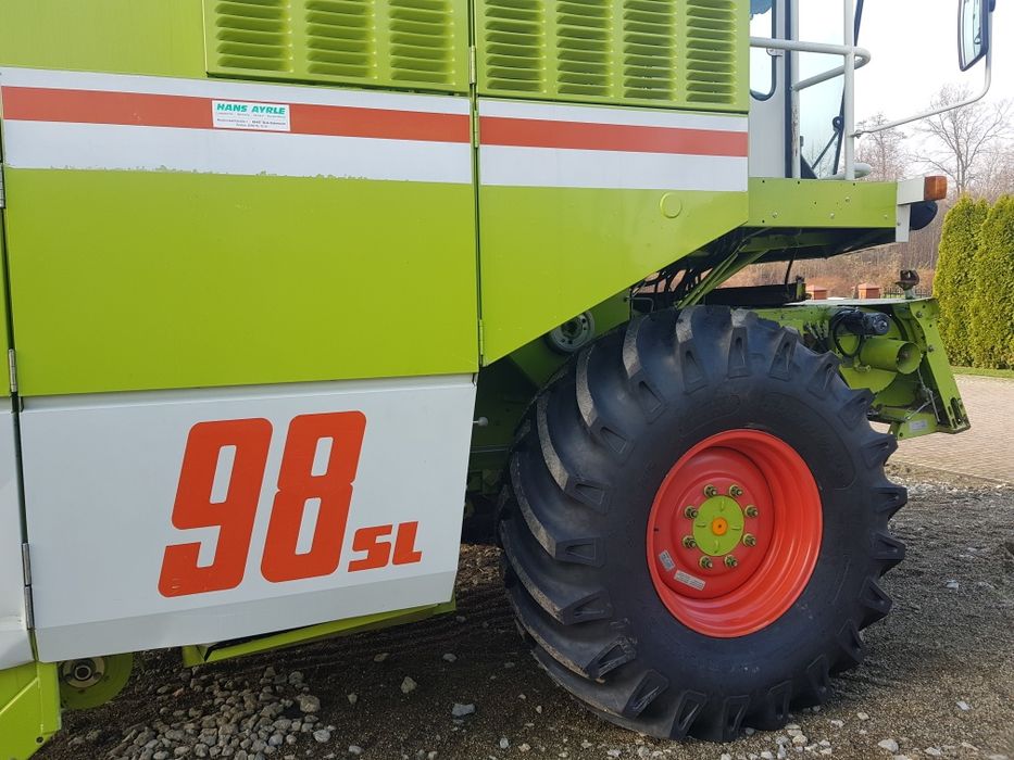 Claas dominator 98 Sl z Niemiec 4.5m mercedes 88vx
