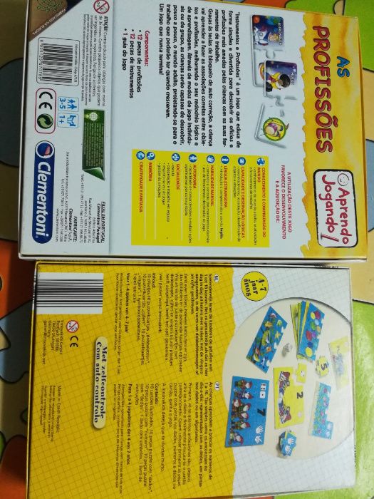 Jogos educativos Lote de 4