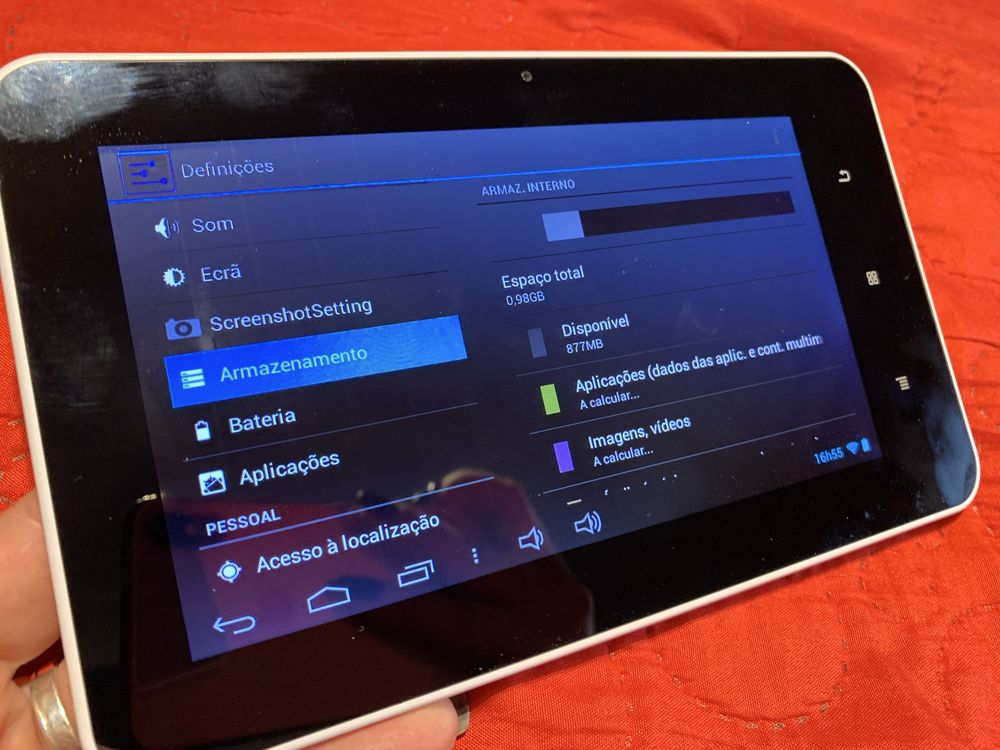 Tablet Wi-Fi Android de 7”