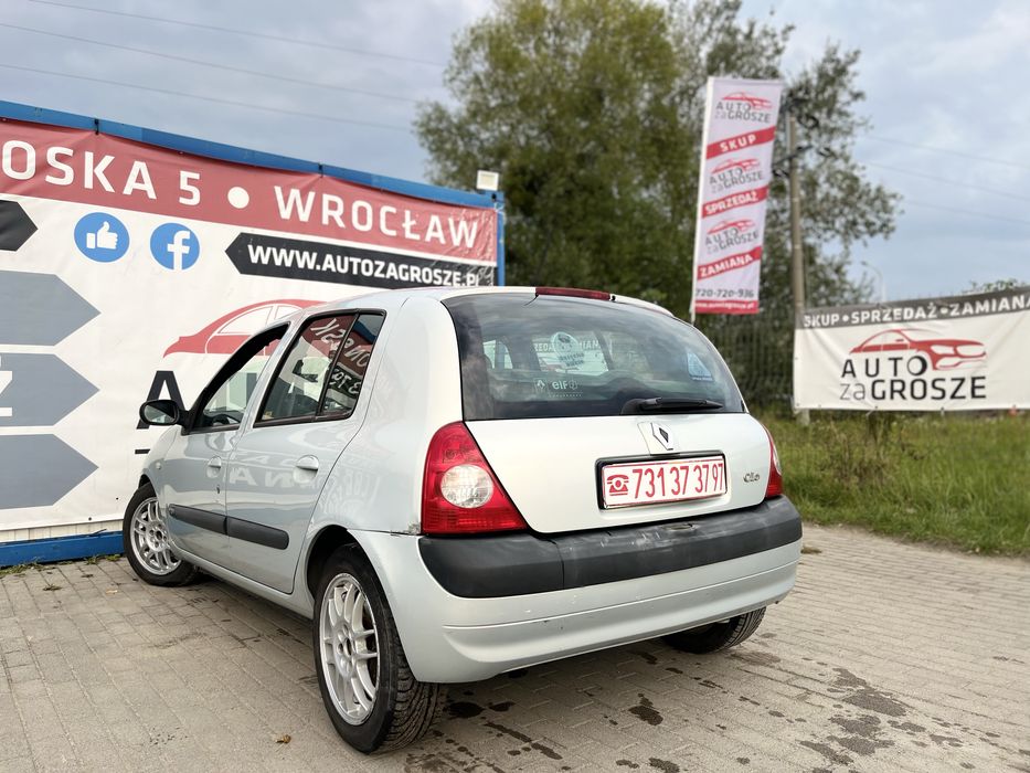 Renault Clio 1.5 DCI//2004//Alufelgi//Klimatyzacja//Zadbany//Zamiana