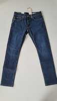 Spodnie męskie jeansowe slim fit proste nogawki S.Oliver 32/34