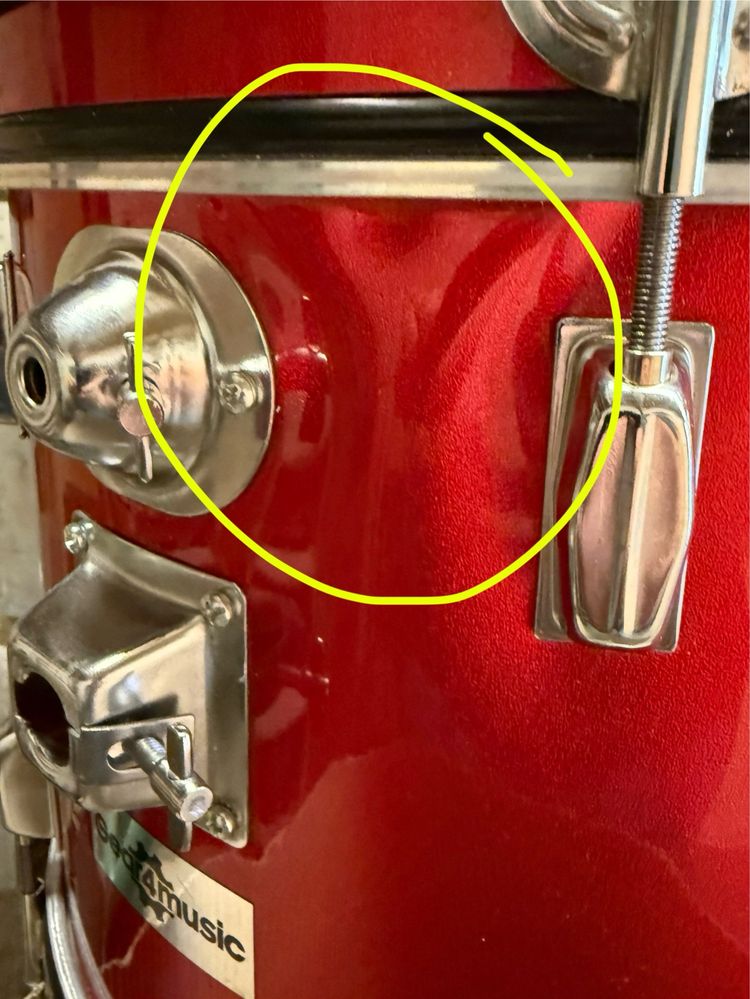 Bateria Junior de 3 Peças. Gear4music