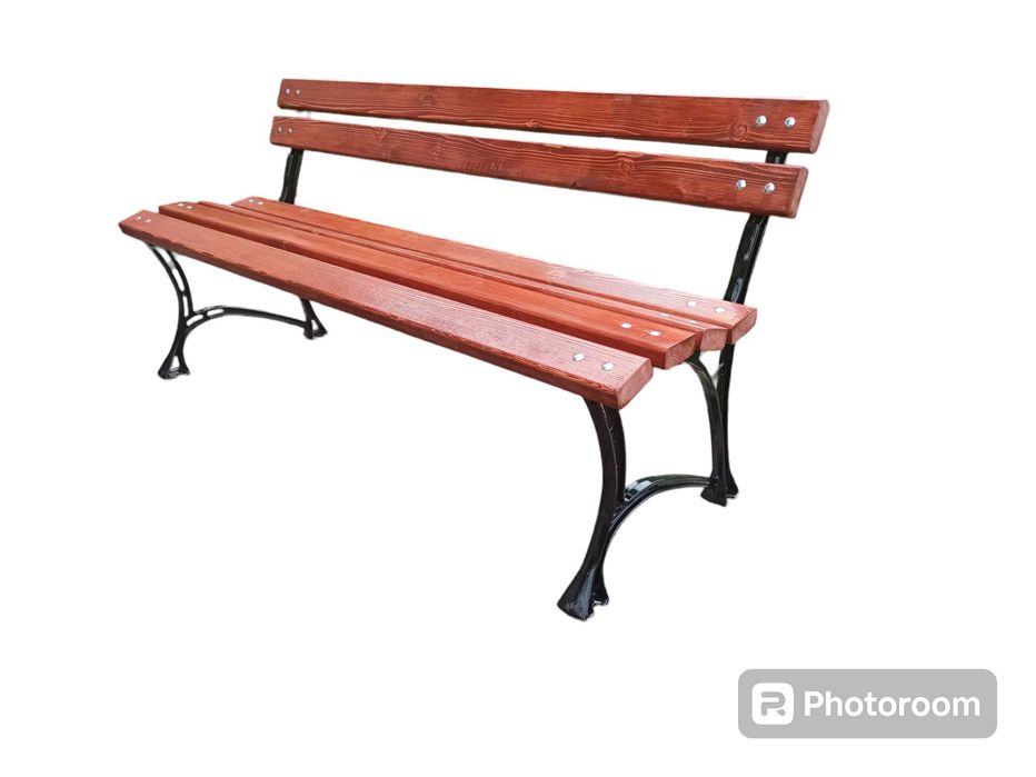 PROMOCJA Ławka ogrodowa żeliwna 150cm
