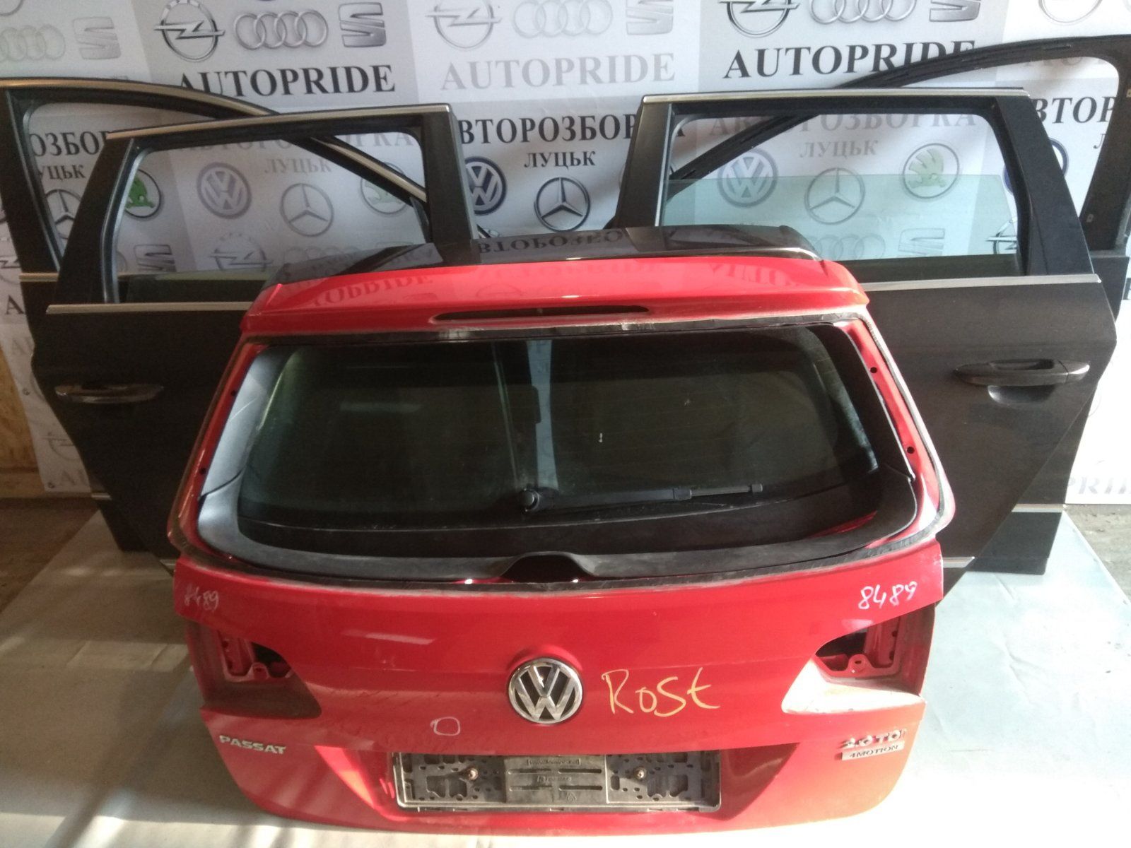 Крышка багажника VW Passat B7 Passat B6 Golf 6 Golf 7