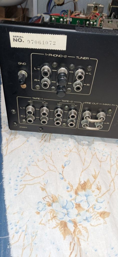 Wzmacniacz VINTAGE ONKYO A-5