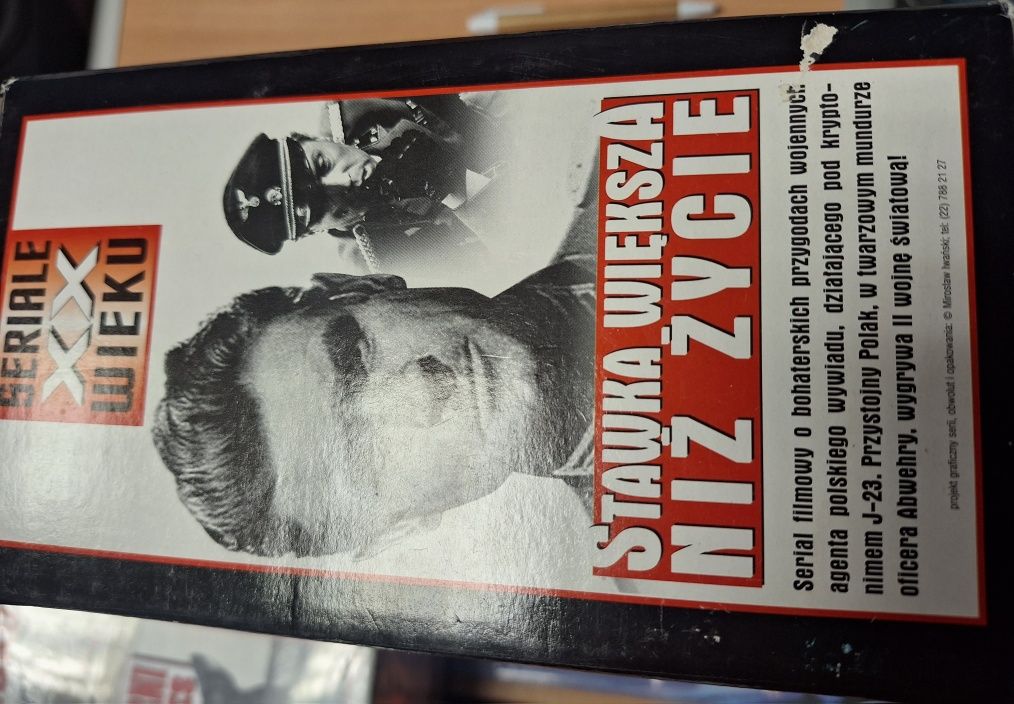 Stawka Większą niż Życie . Kloss. VHS 9 kaset.