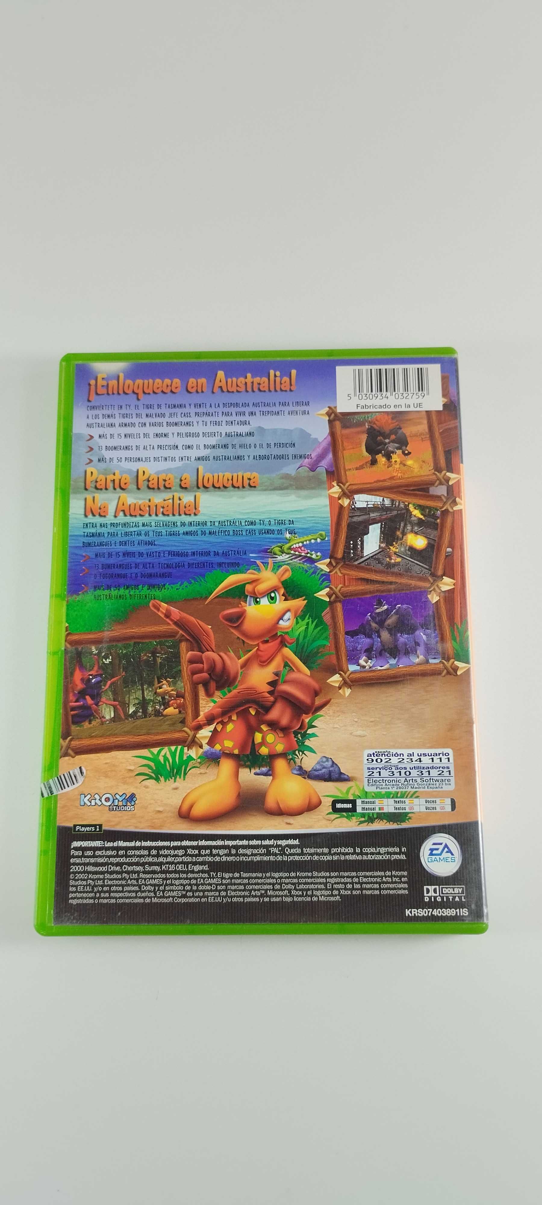 Ty the Tasmanian Tiger XBOX