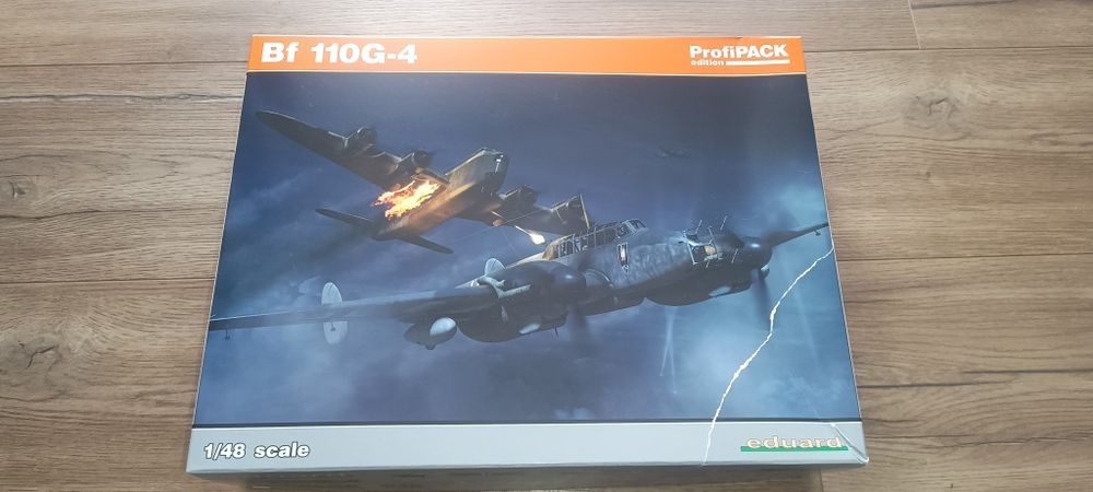 Bf-110 G-4, Eduard Profipack 1:48. Model do sklejania