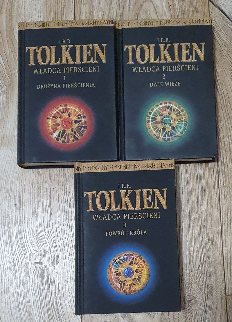 Władca pierścieni 3 tomy, J.J.R. Tolkien
