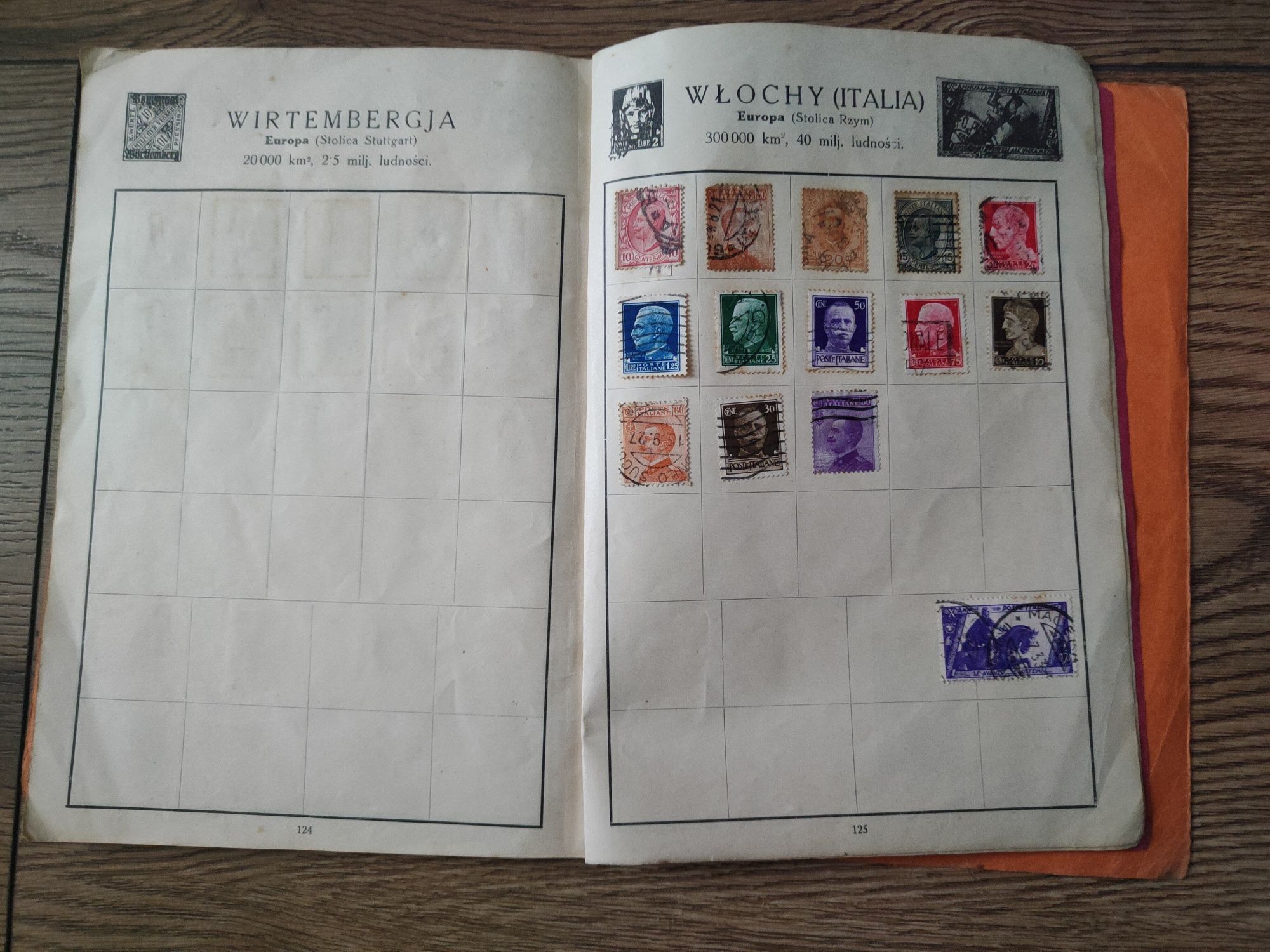 Zbiór znaczków pocztowych ze świata