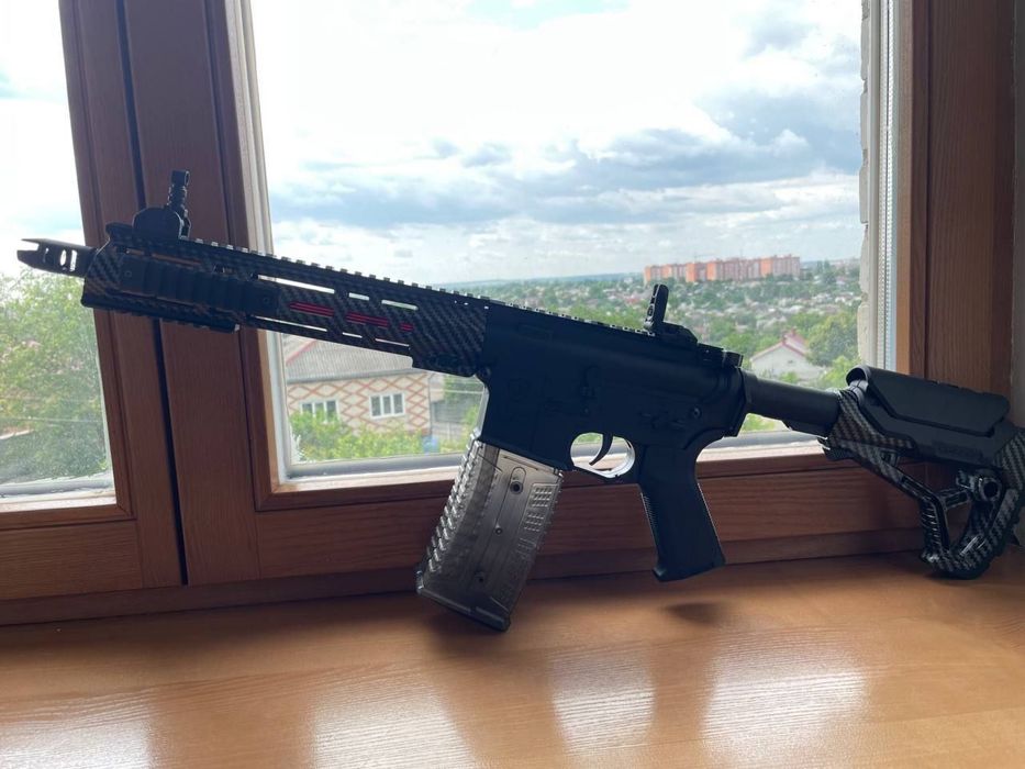 Профессиональный автомат на орбизах м 416 ак 47