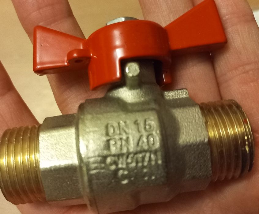 Кран шаровой TAMIGI 1/2" ВН "бабочка" BONOMI