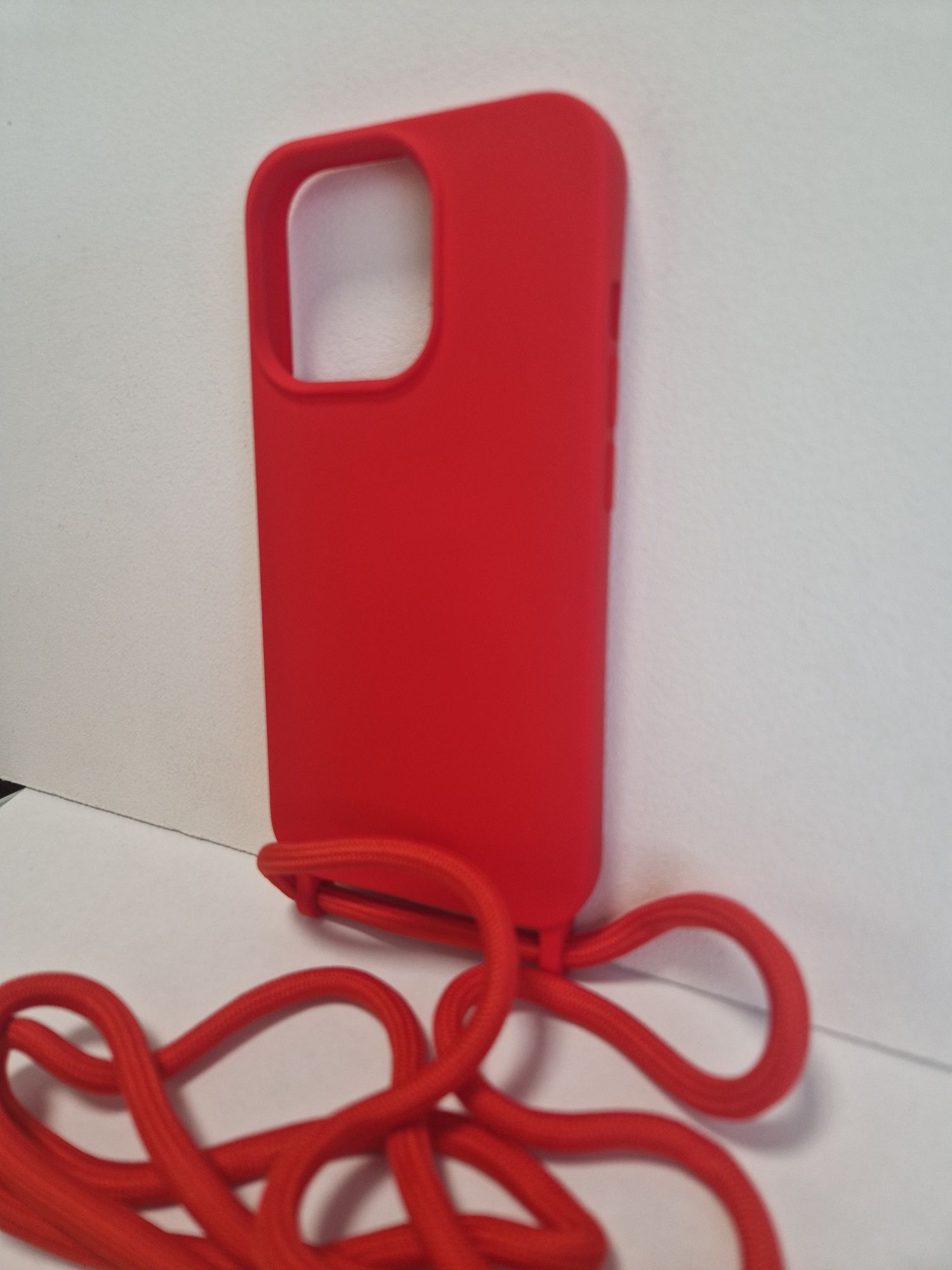 Strap Silicone Case do Iphone 13 Pro wzór 1 czerwony