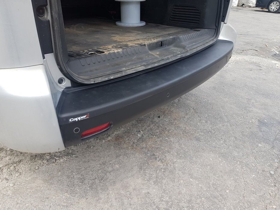 Peugeot Expert, Traveller Накладка на задний бампер EuroCap (ABS)