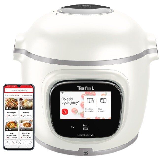 Multicooker TEFAL Cook4me Touch Pro CY943130 (Wi-Fi) z wbudowaną wagą