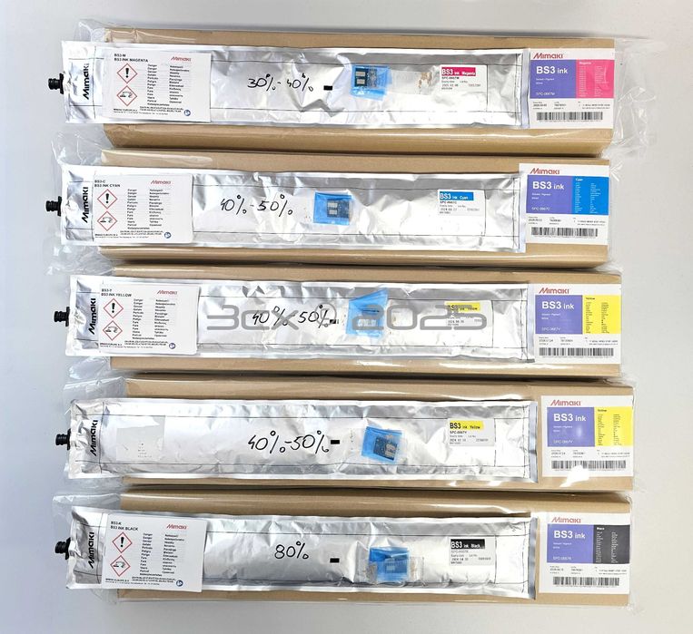 Mimaki oryginalne tusze do plotera solwentowego
