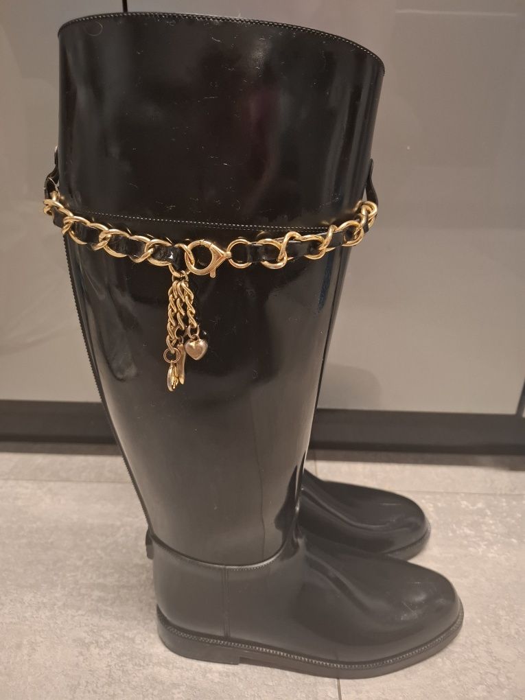 Moschino oryginalne kalosze r38