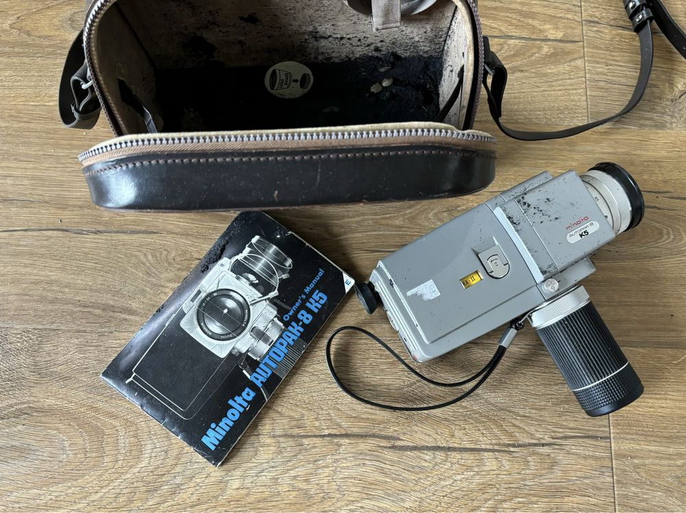 Minolta Autopak8 k5 kamera retro vintage  unikat kolekcjonerska