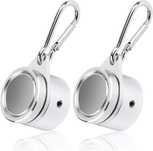 2x Obrotowy pierścień do mocowania masztu flagowego aluminium, 360