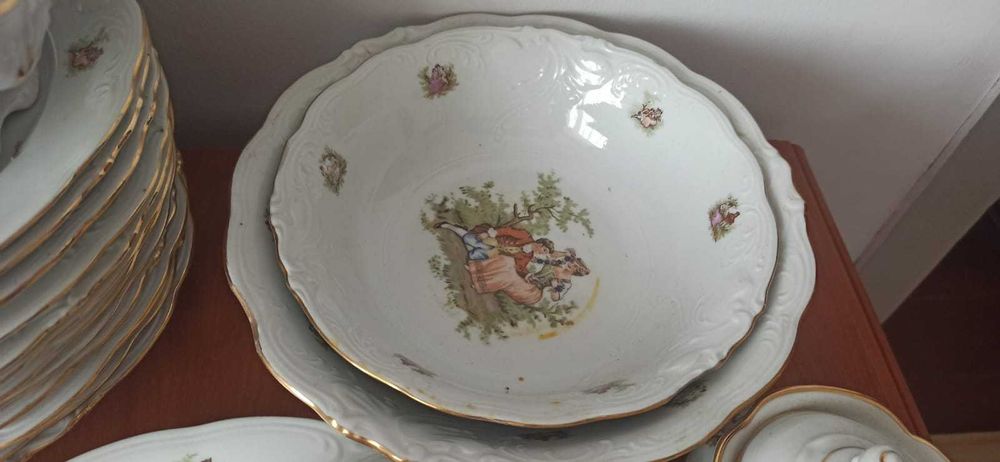 Zestaw obiadowy Wawel porcelana