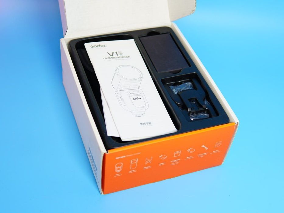 Мощная накамерная вспышка Godox V1Pro-C для Canon — идеально для студи
