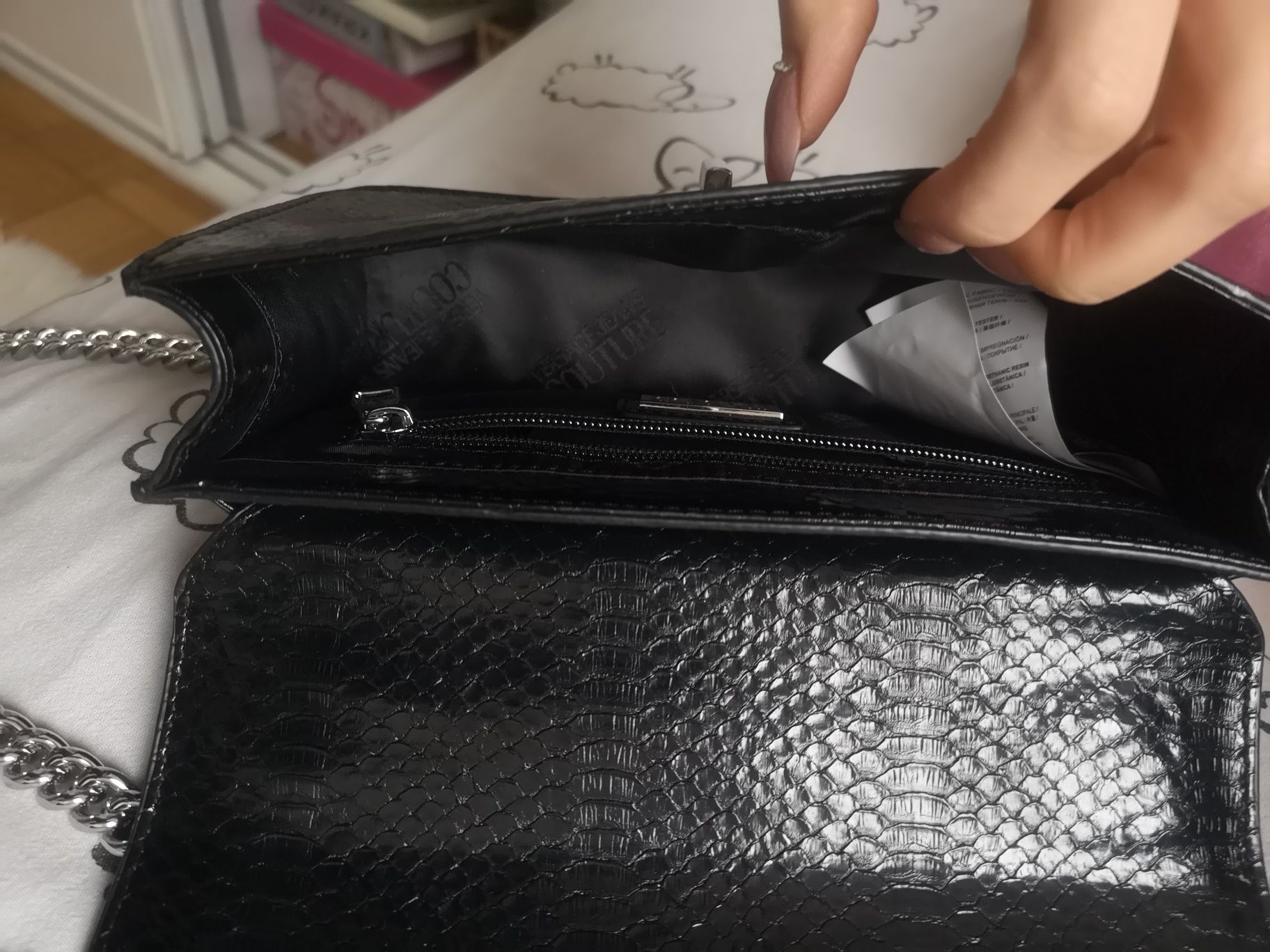 Oryginalna torebka versace jeans couture, nowa z metką