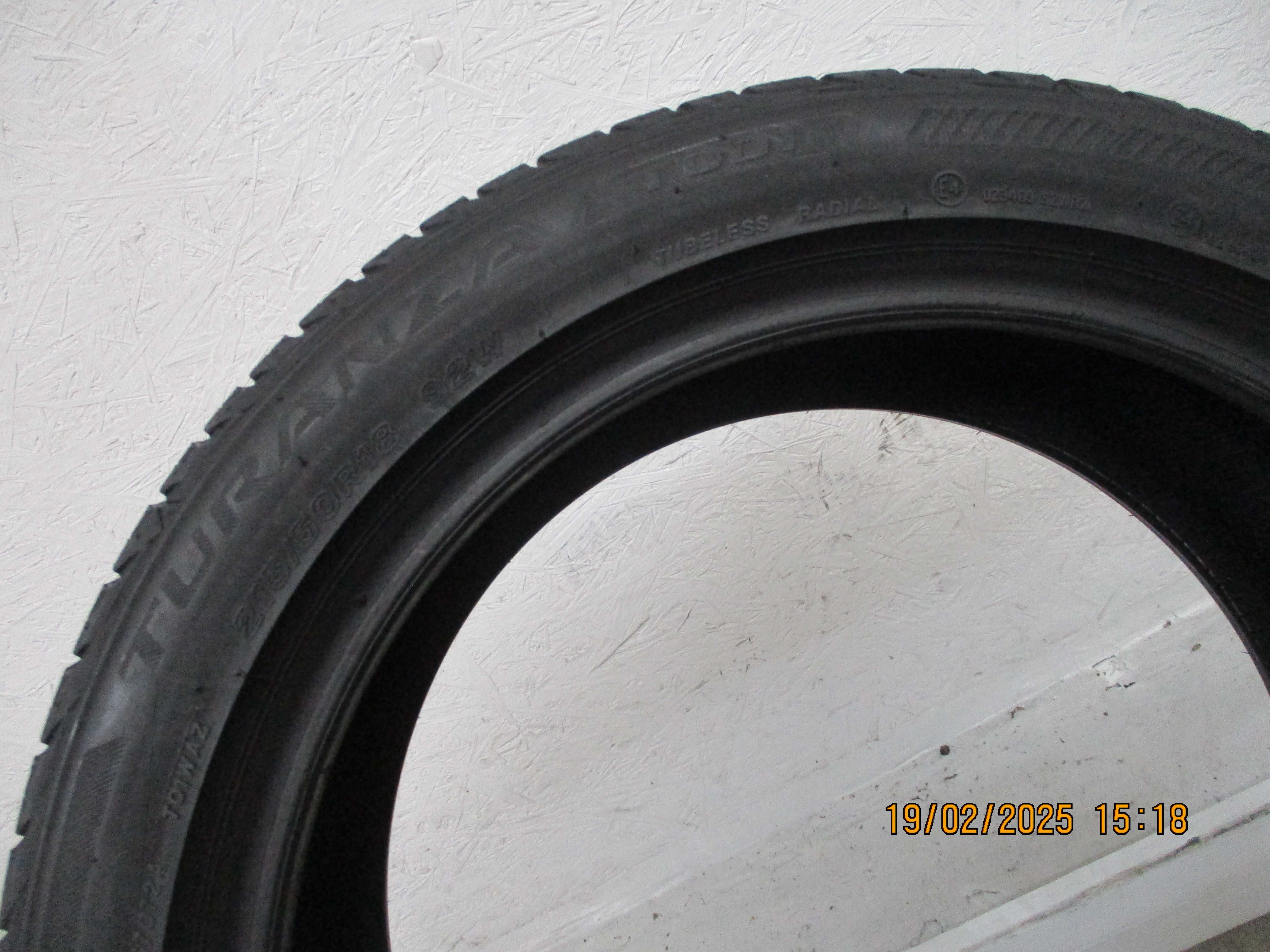 1x 215/50R18 Bridgestone Turanza T001 6,4mm