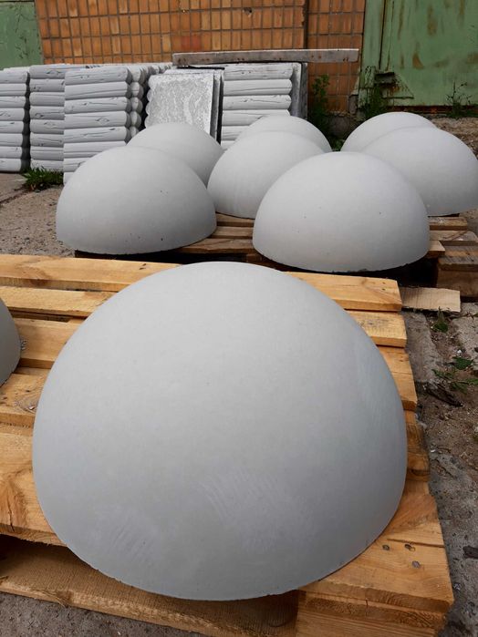 Тротуарная плитка ( глянцевая), тротуарный блок, полусфера бетонная