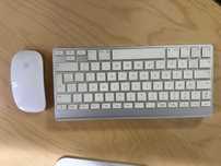 Komputer iMac klawiatura i myszka