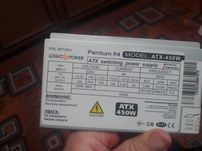 Продам неробочий блок живлення 450 W