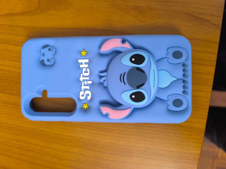 Capa Telemóvel Stitch Samsung Azul