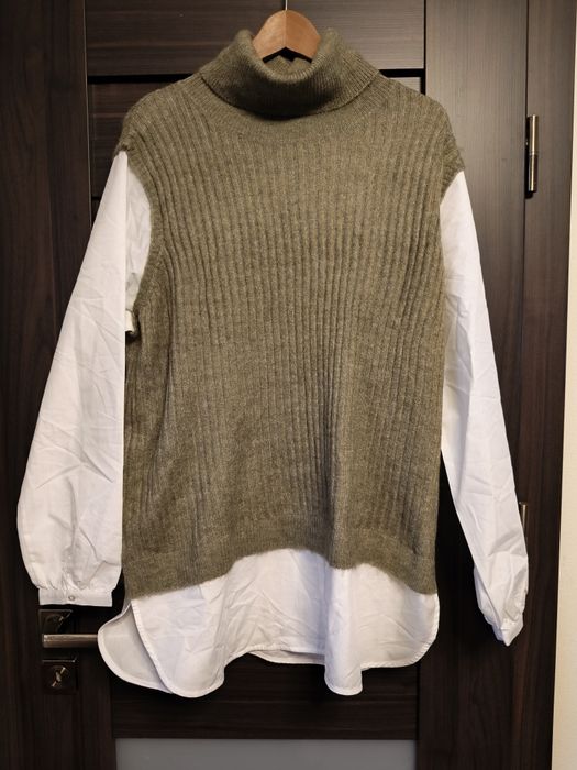 Golf z elementami koszuli r 44/46