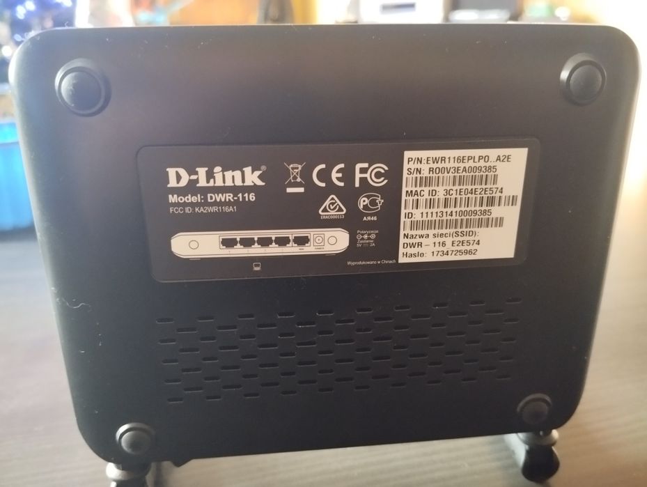 Router z USB d-link DVR 116