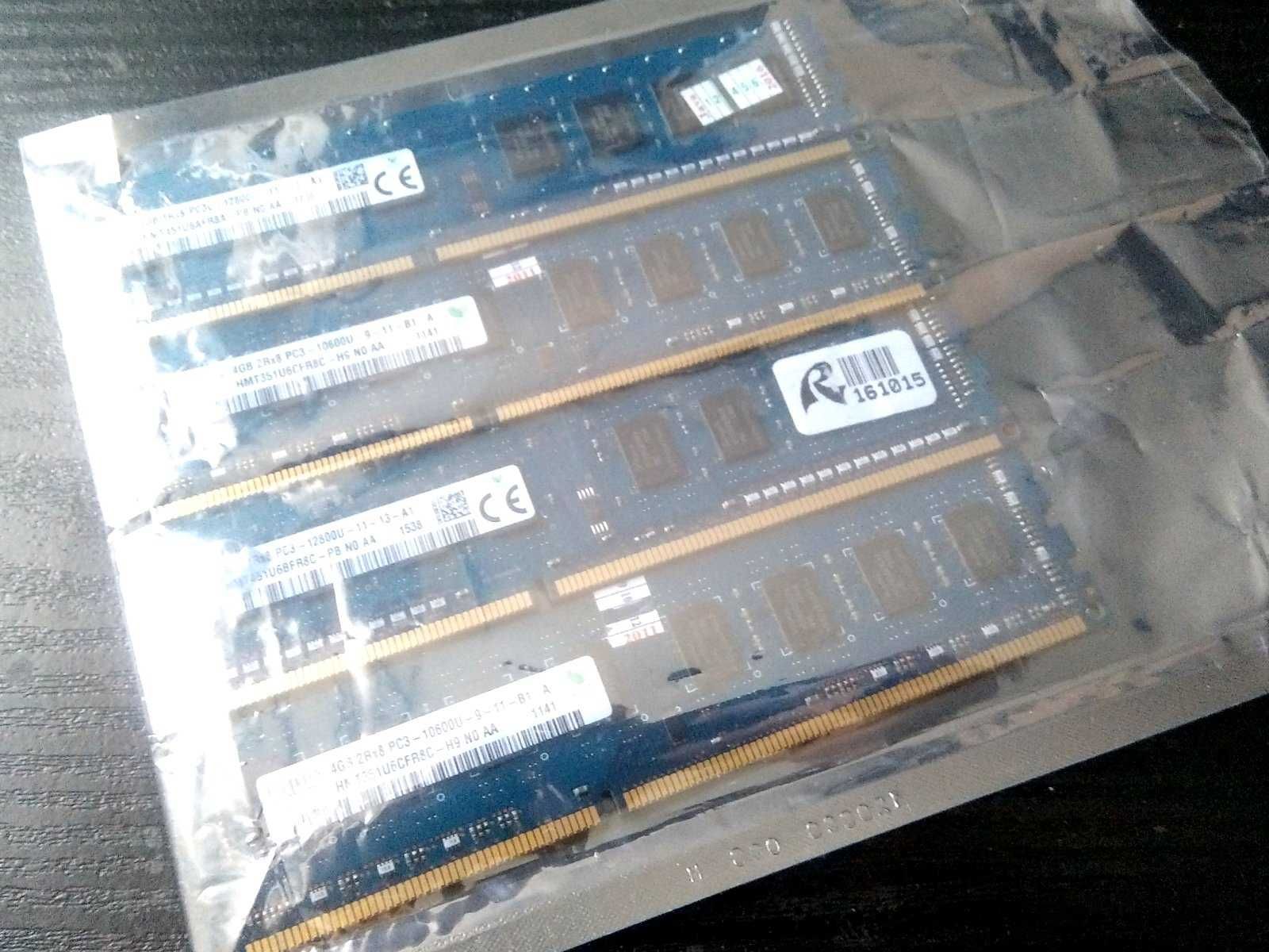 Комплект DDR 3 16 GB (набір 4 планки)