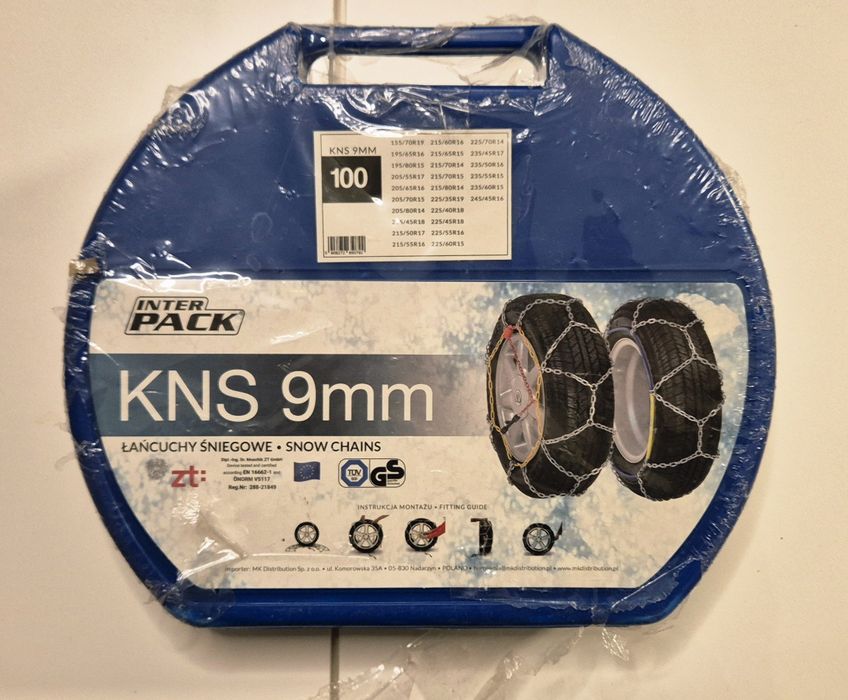Łańcuchy Śniegowe INTER PACK KNS 9mm rozmiar 100