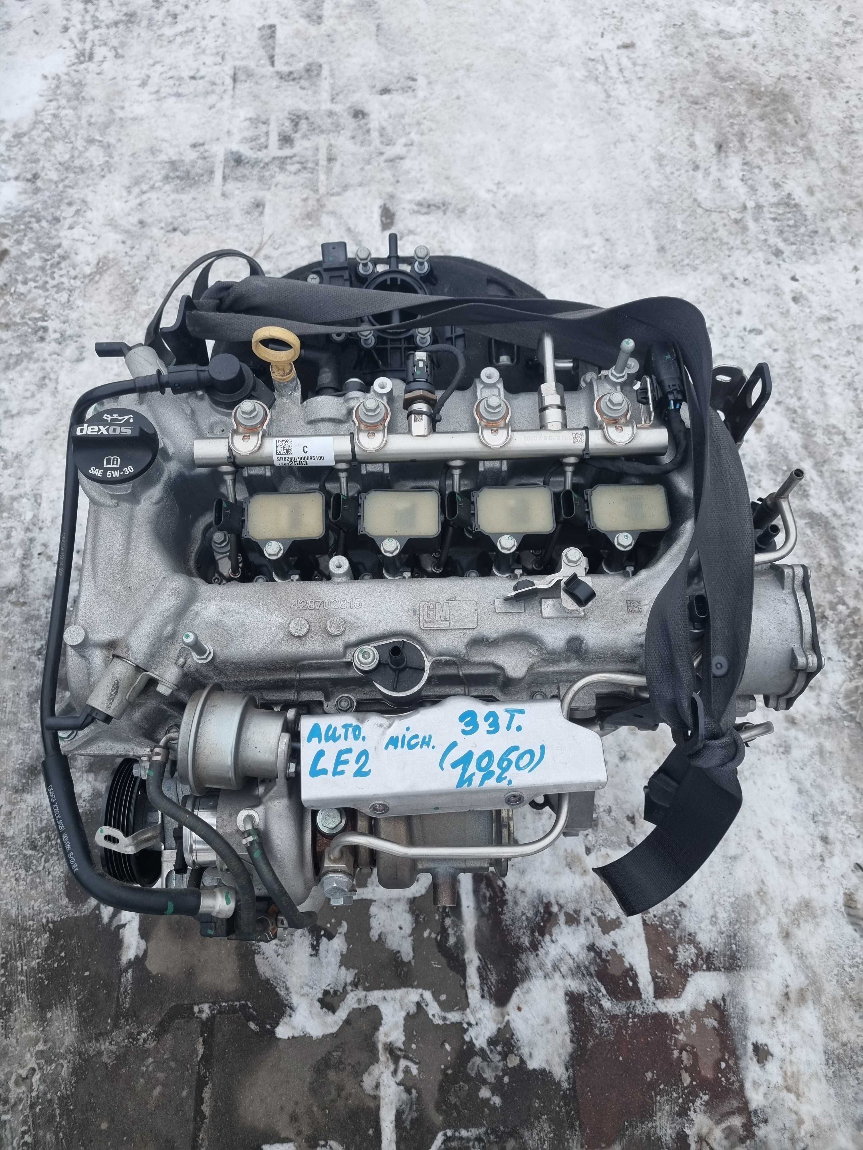 Silnik Kompletny 1.4 TURBO 150KM D14XFT LE2 33000KM Przebiegu