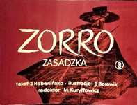 ZORRO Zasadzka bajka na rzutnik projektor diaskop PRL