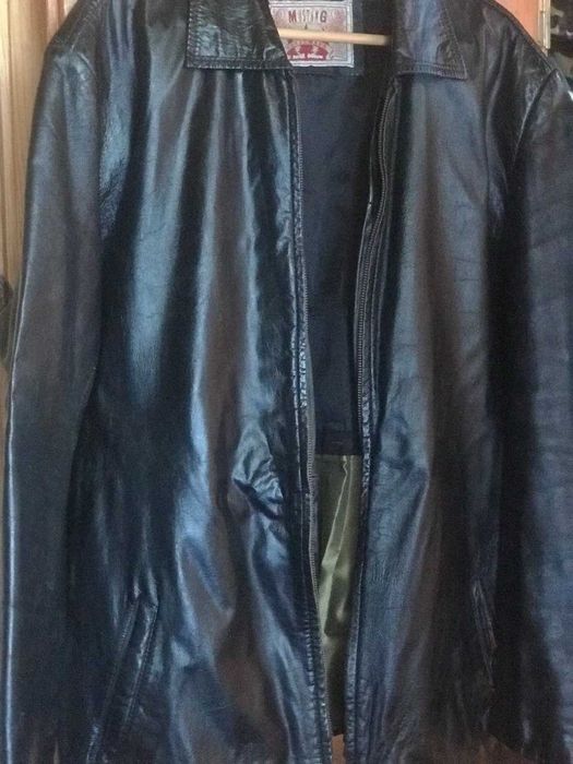 Куртка кожаная XXL, "Mustang" мужская