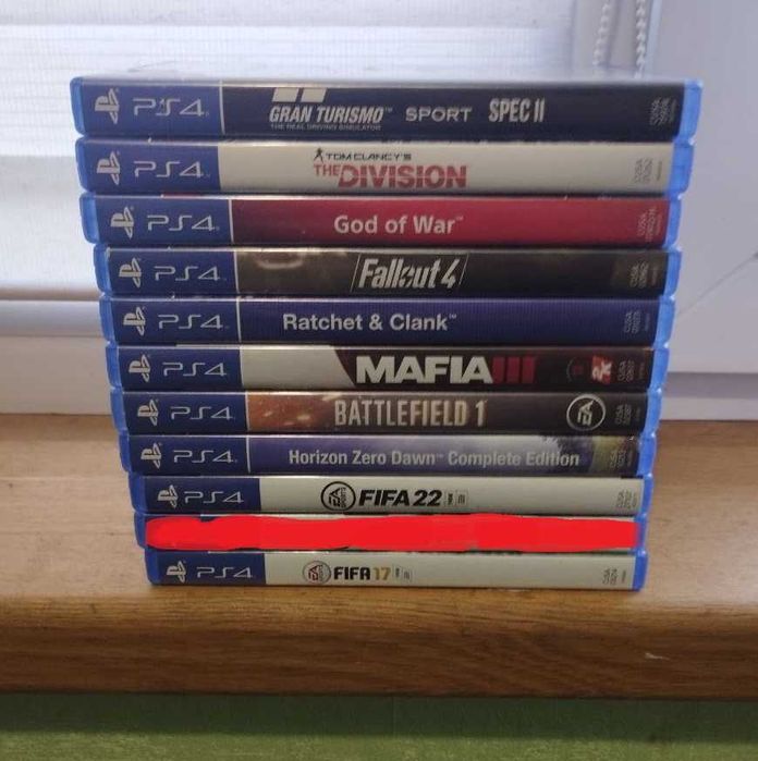 Игры на PS4 (10 штук) 10 Дисков на Sony PlayStation 4 Одним Лотом! ОПТ