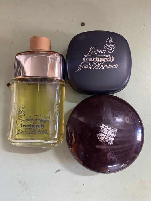 Perfume e sabonetes vintage originais para homem impecaveis