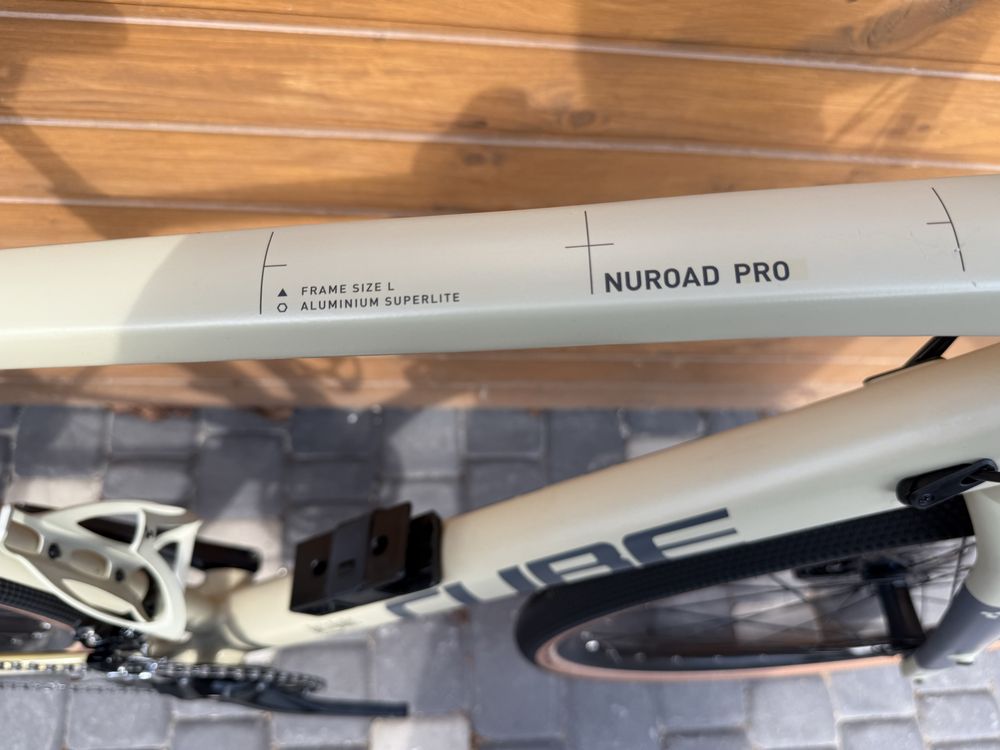 Гравійний велосипед Cube nuroad pro
