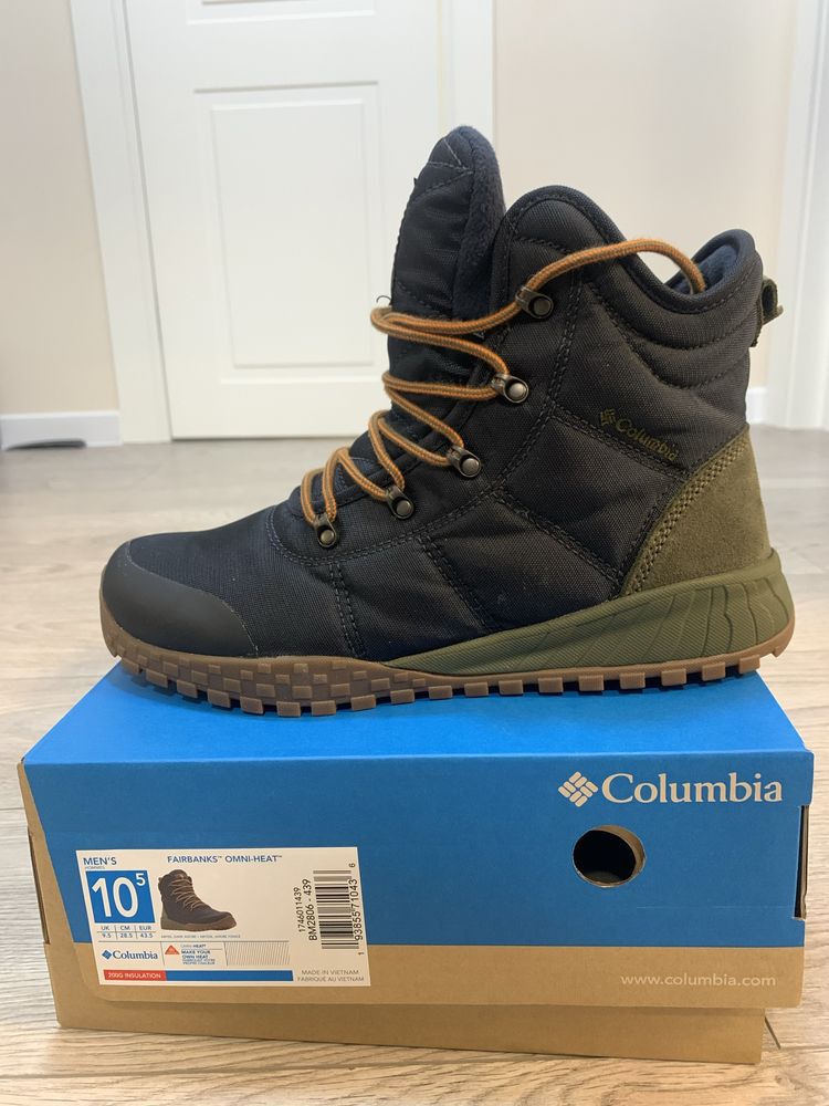 Columbia зимние ботинки