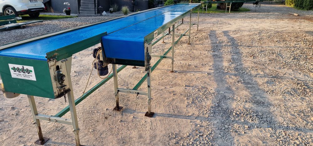 Przenośnik taśmowy taśmociąg stół selekcyjny