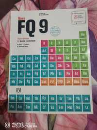 Livro escolar e fichas 9 ano Físico Química FQ