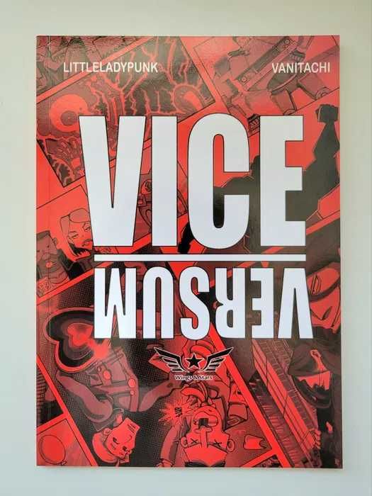 Komiks Vice Versum Superbohaterski parodia Marvel