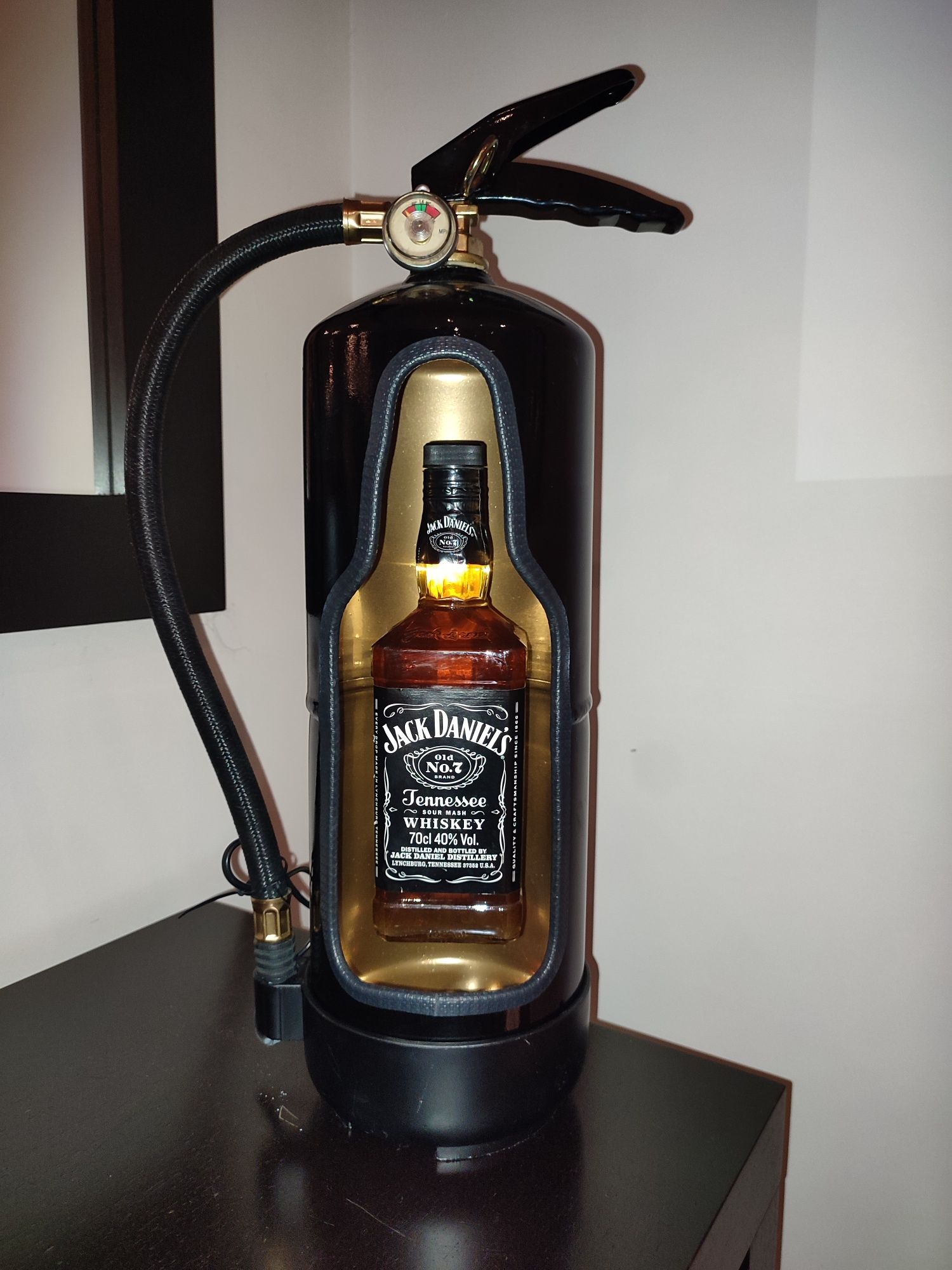 Extintor candeeiro Jack Daniels